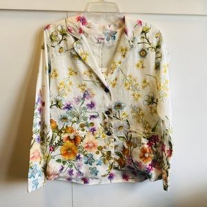 Johnny Was Linen Jacket